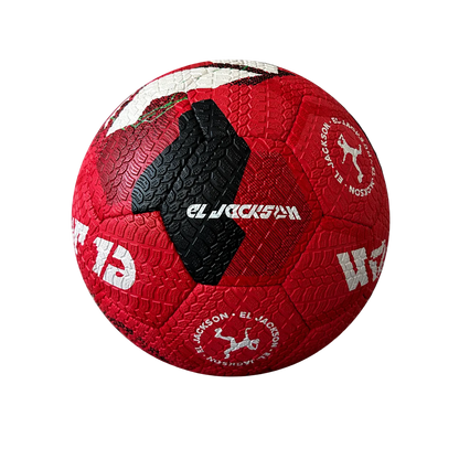 El Jackson Concrete Freestyle Football – Ultra Grip (Red Edition)