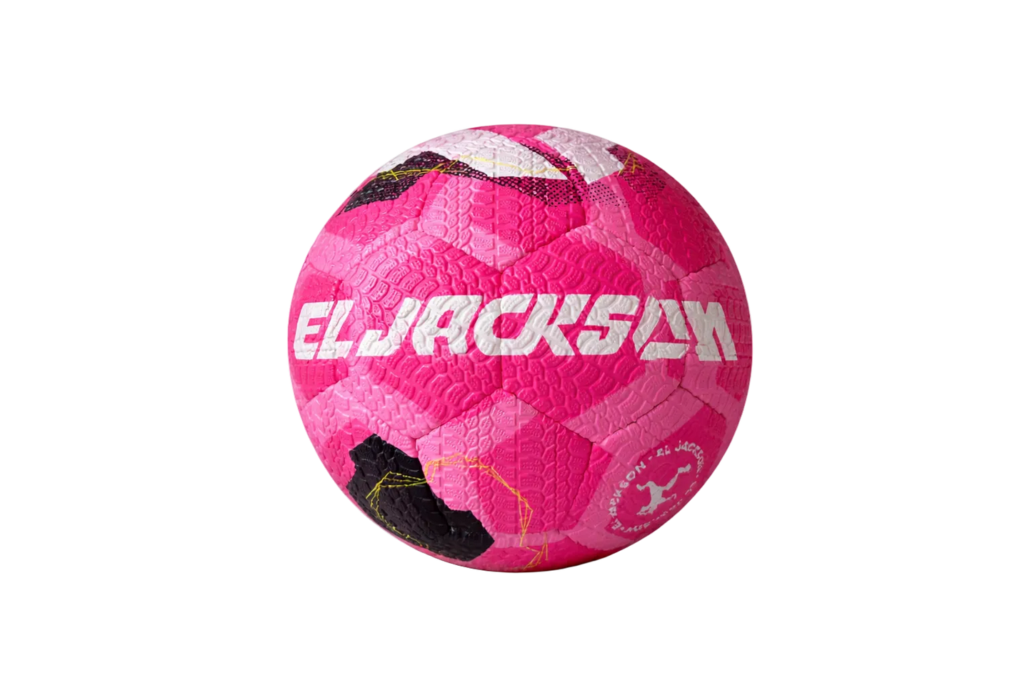 El Jackson Concrete Freestyle Football – Ultra Grip (Pink Edition)
