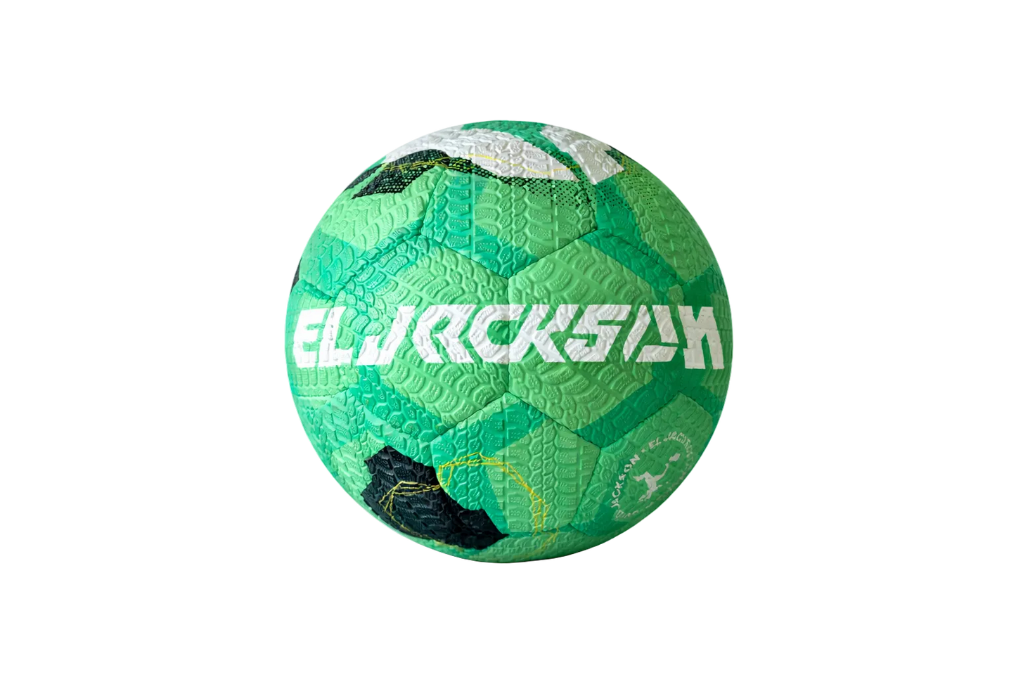 El Jackson Concrete Freestyle Football – Ultra Grip (Mint Green Edition)