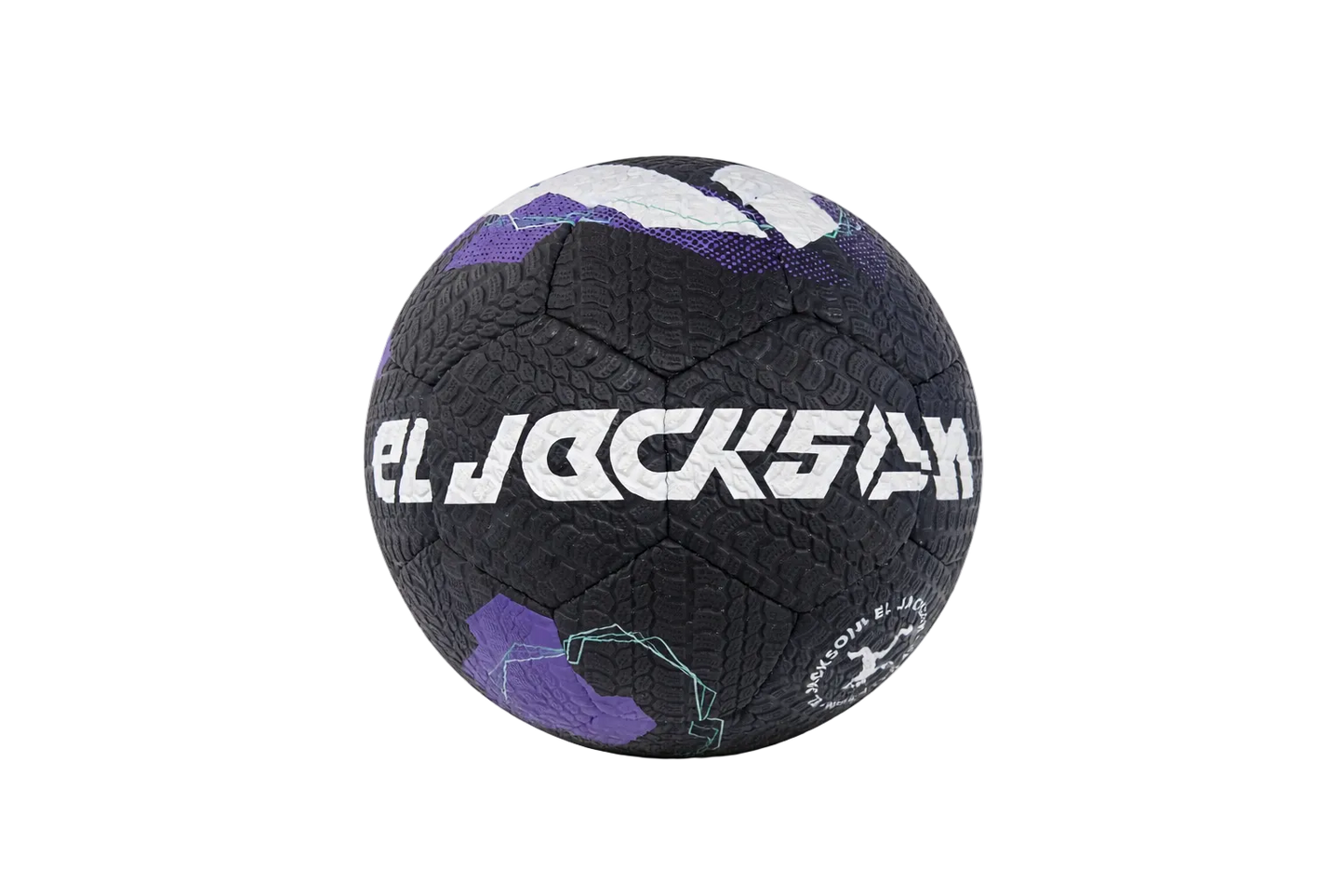 El Jackson Concrete Freestyle Football – Ultra Grip (Black Edition)