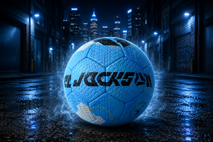 El Jackson Concrete Freestyle Football – Ultra Grip (Blue Edition)