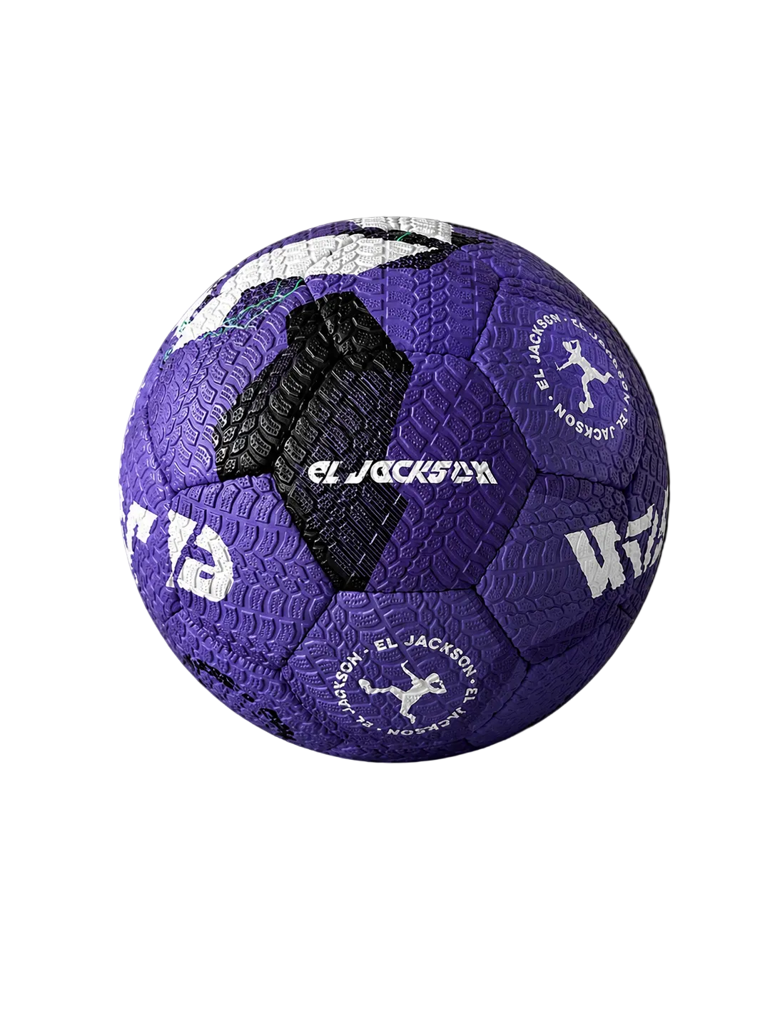 El Jackson Concrete Freestyle Football – Ultra Grip (purple Edition)