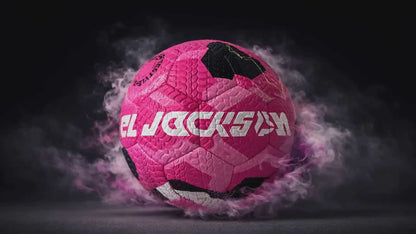 El Jackson Concrete Freestyle Football – Ultra Grip (Pink Edition)
